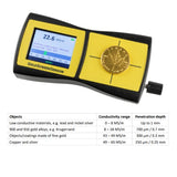 Professional GoldScreenSensor conductivity tester for detecting counterfeit gold coins and bars