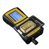 GoldScreenSensor measuring electrical conductivity of precious metals