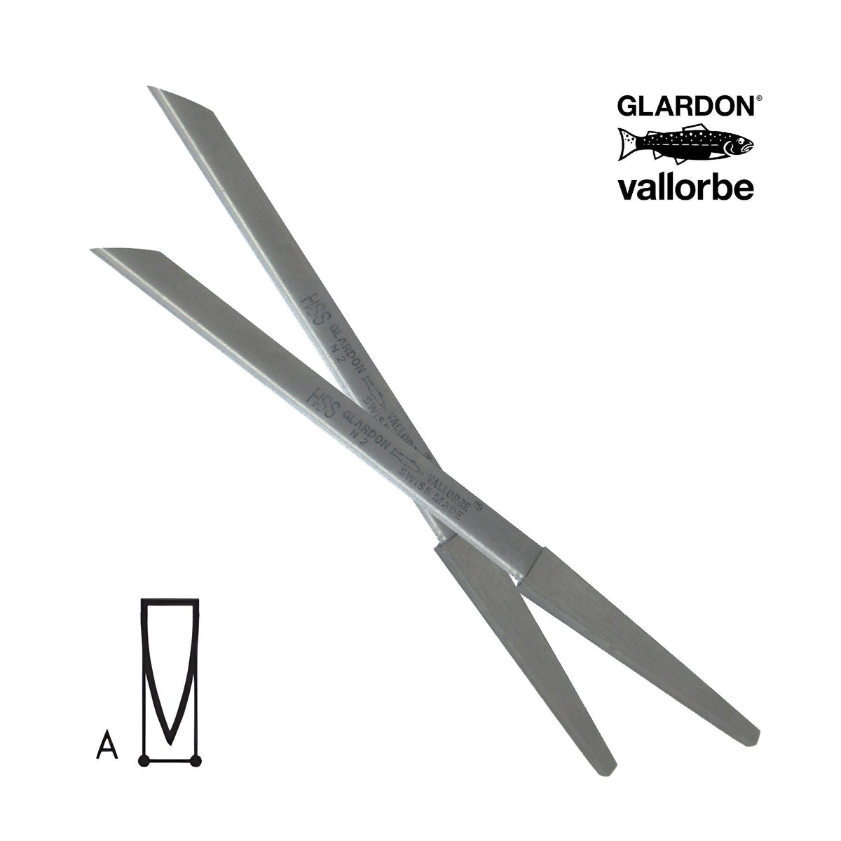 High Speed Gravers - Yellow Tang - Vallorbe - ONGLETTE-HSS – DAVTOOLS