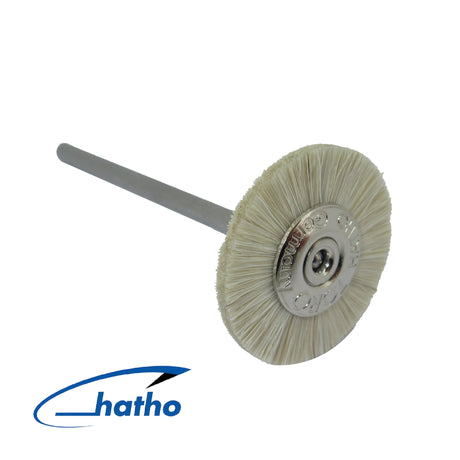 Soft Goat Hair Rotary Jewelry Polishing Brush with ISO Shank