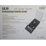precision 20g 0.001g pocket scale weighing small jewelry items