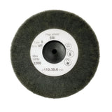 Satin finish wheel 100x30mm abrasive fiber wheel for metal finishing SVF