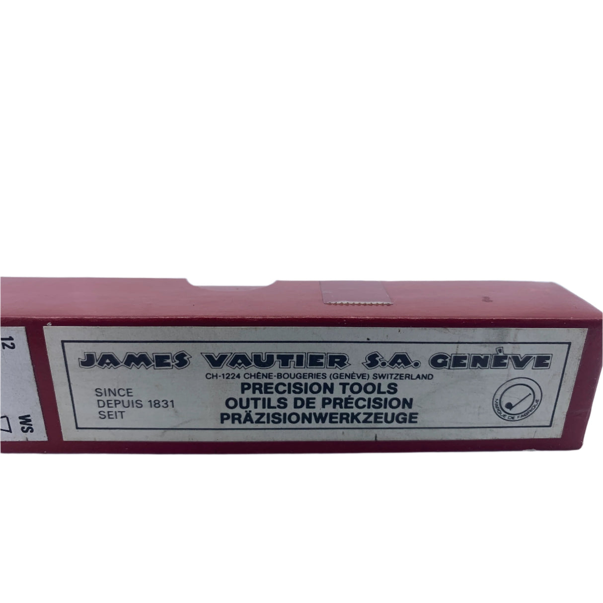 OUTLET - ANTIQUE FLAT EDGE GRAVERS - JAMES VAUTIER - n°36 WS