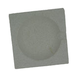 Square ceramic crucible for melting gold and metal casting 62mm
