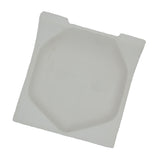 High temperature ceramic crucible 40mm x 85mm x 95mm