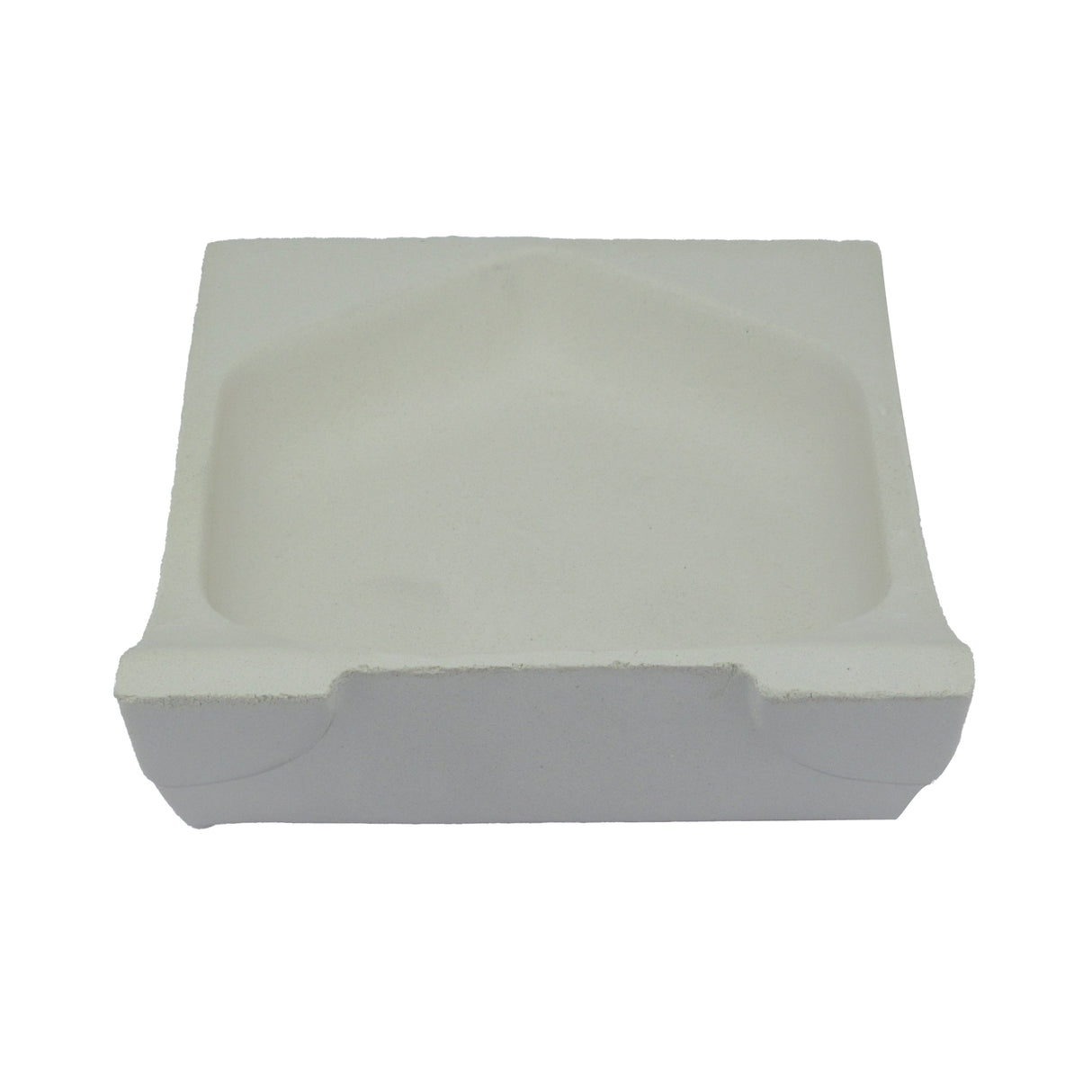600g square crucible for melting gold and silver metals