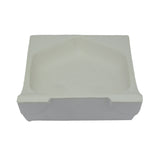 600g square crucible for melting gold and silver metals