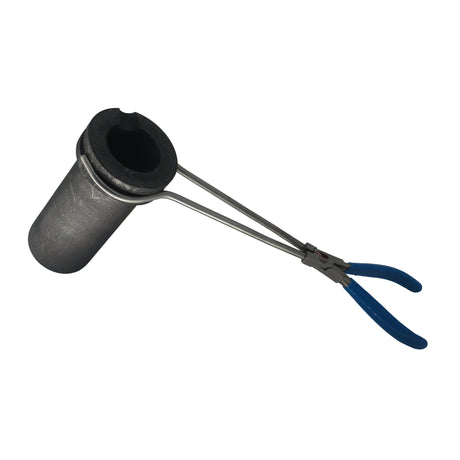 Universal crucible tongs for grooved graphite crucibles, compatible with TF58 A B C furnaces