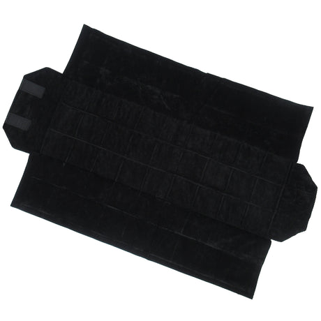Jewelry Roll with 27 Compartments