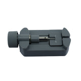 Screw type watch link pin remover for metal watch bracelets