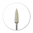 White felt polisher point 6 mm HP shank 2.35 mm