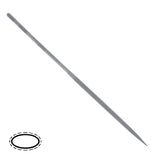 Swiss needle file oval shape chrome steel
