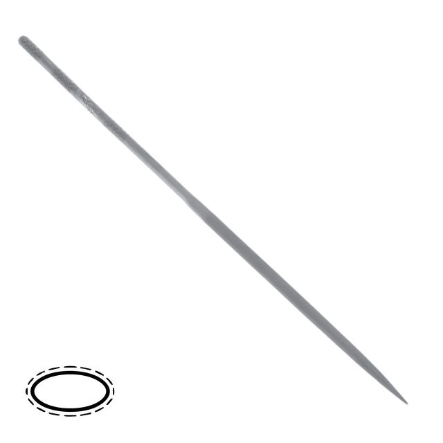 Swiss needle file oval shape chrome steel