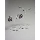 Plastic Earring Stand - Transparant
