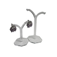 Plastic Earring Stand - Transparant