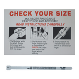 Multisizer Ring Gauge UK A-Z / OUTLET!