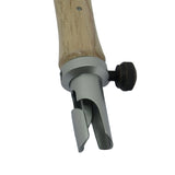 Ring clamp tool with screw adjustment for jewelers