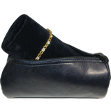 Small Bangle Roll - Simili Leather - Blue