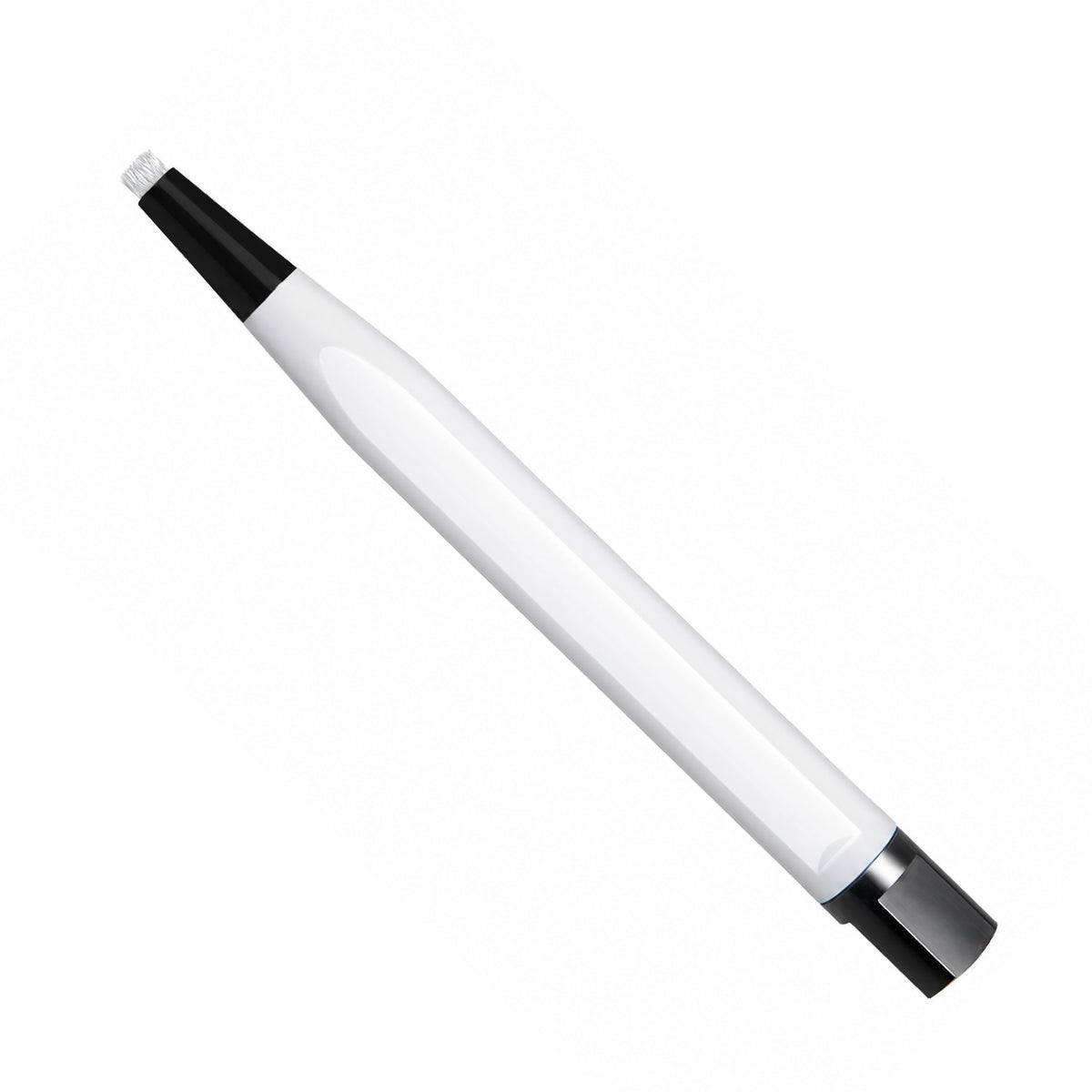 Fibreglass scratch brush pen with 4mm replaceable tip and twist-action mechanism for jewellery cleaning