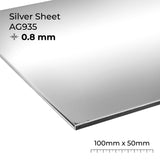 Silver Sheet - AG935 - 0.8mm