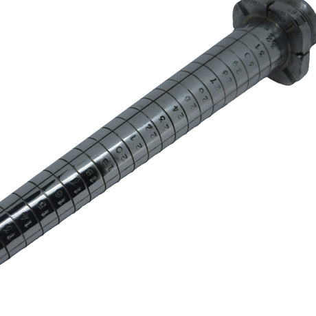 Jeweler ring stretcher mandrel with size markings