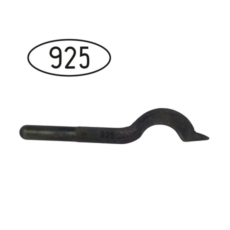 Curved oval 925 sterling silver hallmark stamp for jewelry marking