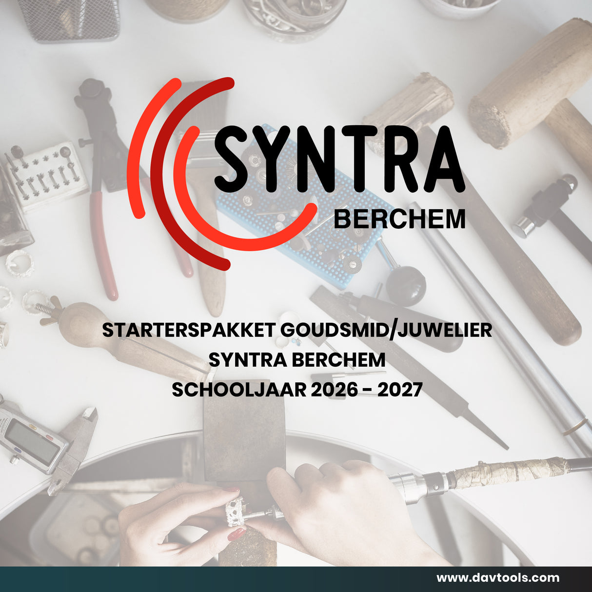 Kit de démarrage Orfèvre/Bijoutier - Syntra Berchem - Année scolaire 2026 - 2027