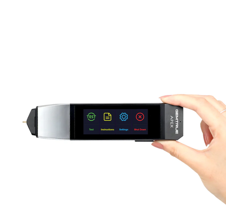 GemTrue APEX DK10300 used in gemology lab for diamond verification