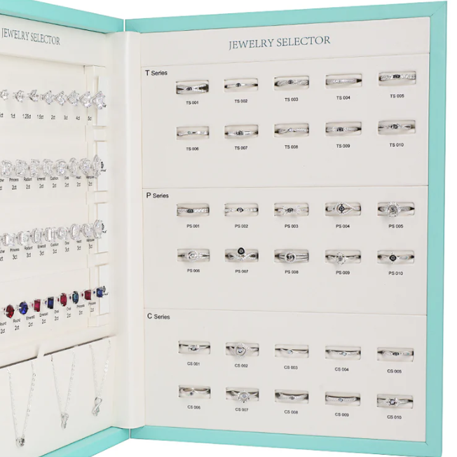 ring design kit with interchangeable center stones