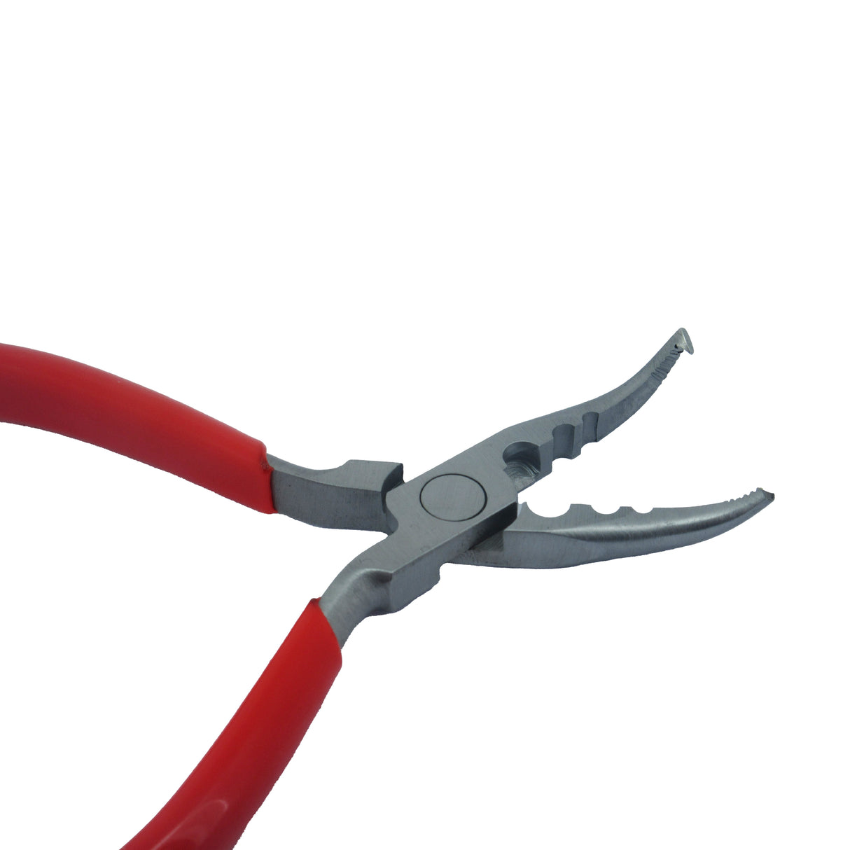 145mm jewellery making pliers with shaped gripping grooves and PVC handles