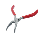Jewellers multi-groove gripping pliers for round jewellery components