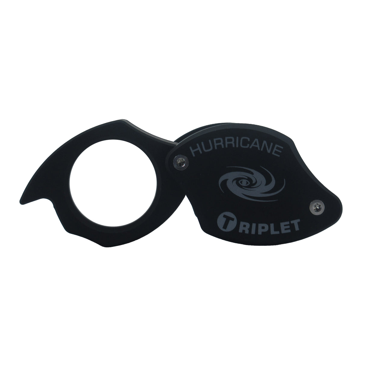 Professional 10x jeweler's loupe with three-lens triplet optics