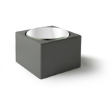 Mirror Top Turntable - Square - Grey or Black