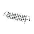 2-level ultrasonic jewelry cleaning rack holding rings and necklaces inside ultrasonic cleaner