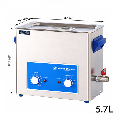 150W digital ultrasonic cleaning machine with stainless steel tank for jewellery and precision parts