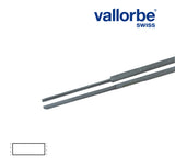 Precision Swiss notch hand file for watchmaking