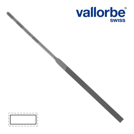 Needle File - Vallorbe - Pillar (Flat)