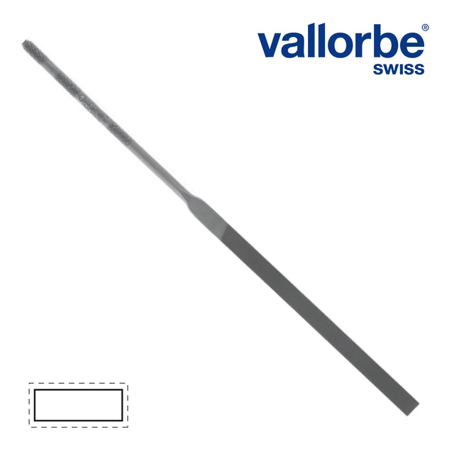 Needle File - Vallorbe - Pillar (Flat)