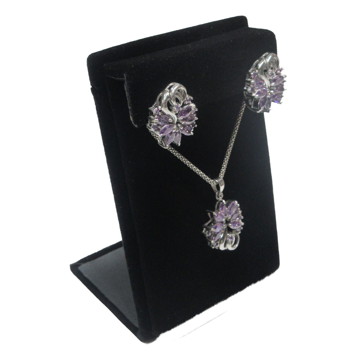 Display Earring + Pendant with chain