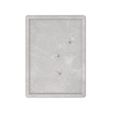Jewelry display tray with soft velvet surface for bracelets