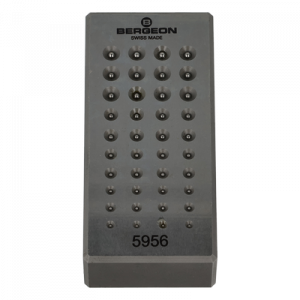 Kraalblokken van gehard staal Ø 0,60 tot 1,75 mm - BERGEON