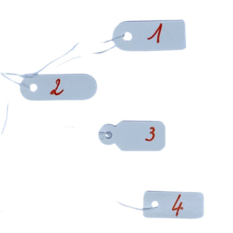 MYPO - Tags with Strung - PVC - Premium Quality