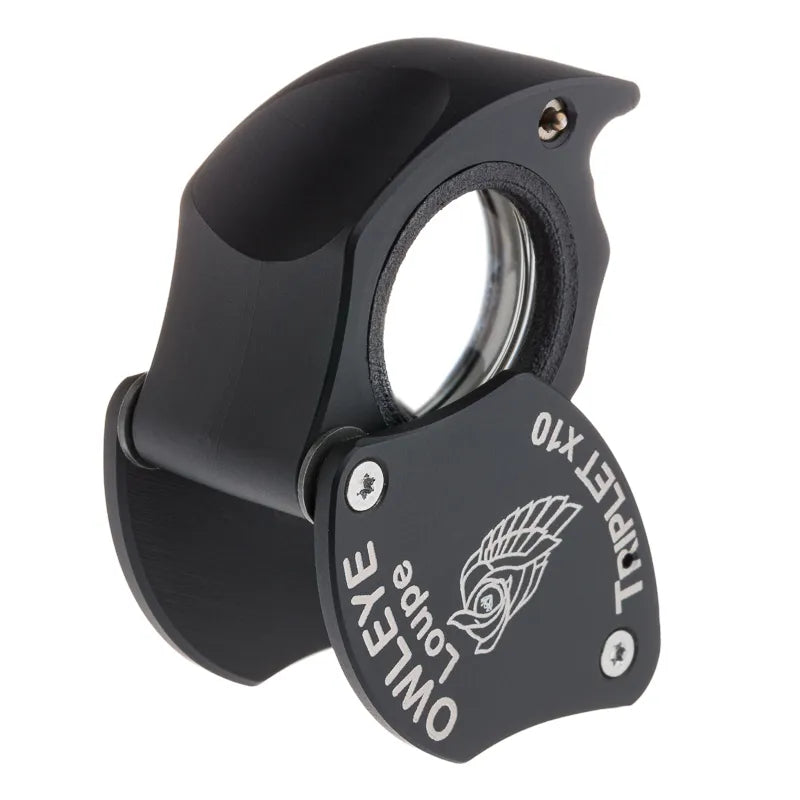 Professional Owleye diamond loupe with 10x triplet lens