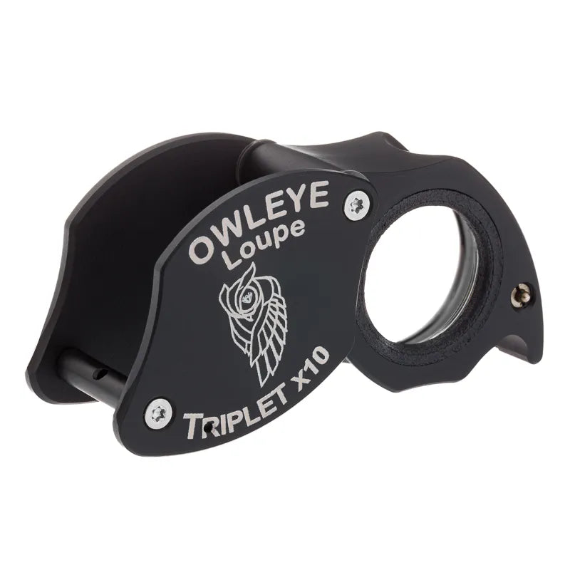 Owleye anti-reflective triplet lens professional jewellers loupe
