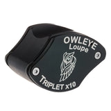 Owleye 10x triplet loupe for gemstone inclusions and settings