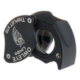 Owleye triplet diamond loupe with lightweight aluminium body