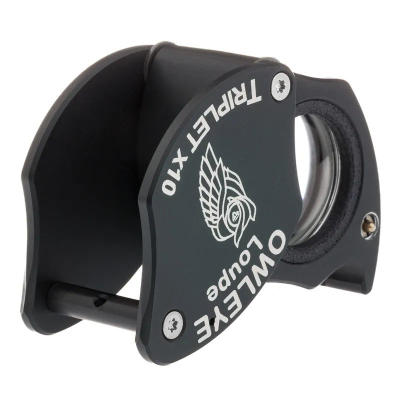 Owleye 10x magnifying loupe for jewellers and gemologists