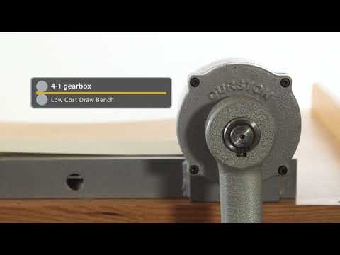 Portable drawbench for metal wire drawing, Durston compact bench for precise jewellery work