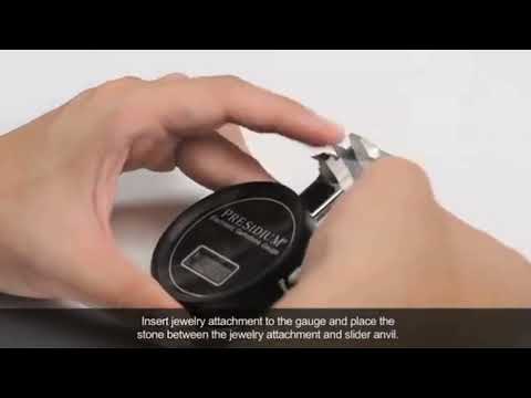 Jauge numérique de pierres précieuses Presidium®