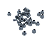 Pliers rivet punch to set eyelets in labels